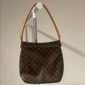 Louis Vuitton Brown Monogram Shoulder Bag